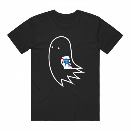 Pabst Blue Ribbon Beer Ghost T-Shirt